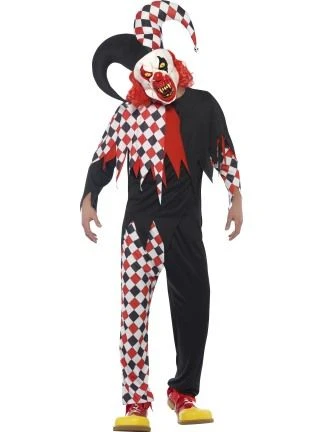 Crazed Jester Costume 44734