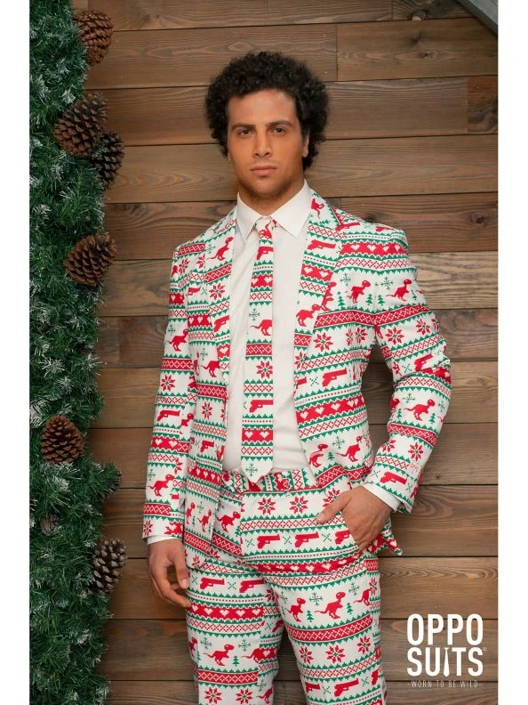 OppoSuits Gangstaclaus Fancy Dress Suit