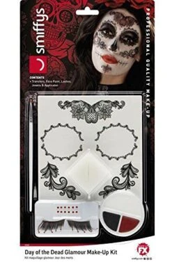 Day Of The Dead Glamour Makeup Kit 44962