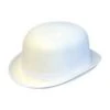 White Bowler Hat