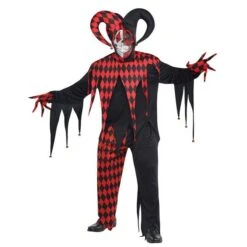 Krazed Jester Adults Costume 844205-55