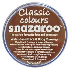 Light Brown Snazaroo 18ml Face Paint 1118988