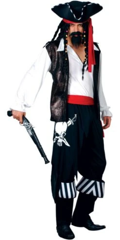 High Seas Buccaneer Pirate Costume EM-3021