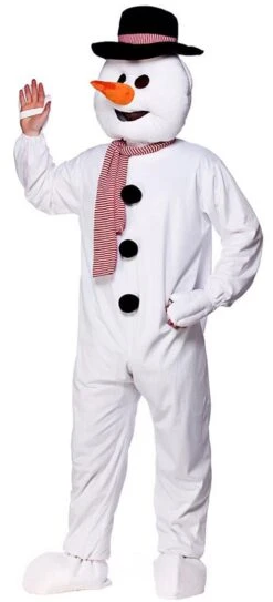 Snowman Mascot Fancy Dress Costume MA-8558