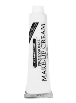 White Cream Make Up 1oz Tube Carded Fancy Dress Make Up