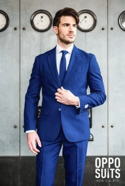 OppoSuits Navy Royale Fancy Dress Suit 0051