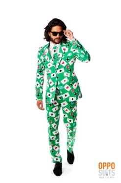 Opposuits Poker Face Fancy Dress Suit