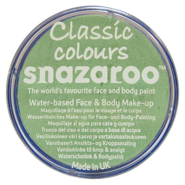 Pale Green Snazaroo 18ml Face Paint 1118400