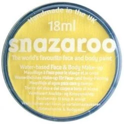Pale Yellow Snazaroo 18ml Face Paint 1118233
