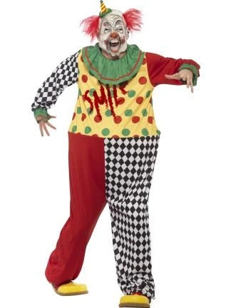 Sinister Clown Costume 45200