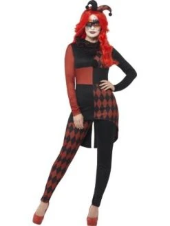Sinister Jester Costume Fancy Dress 44738