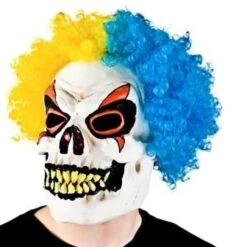 Skeleton Clown With Hair MK-9913