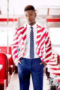 OppoSuits United Stripes Fancy Dress Suit 0059