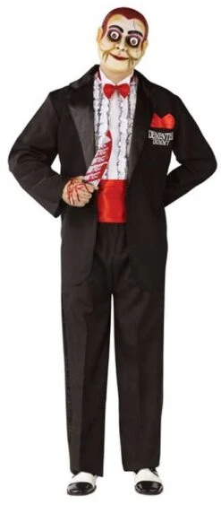Adult Ventriloquist Demented Dummy Costume 3329B